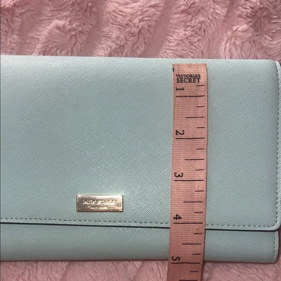 Kate Spade Soft Blue Clutch - Picture 7 of 8